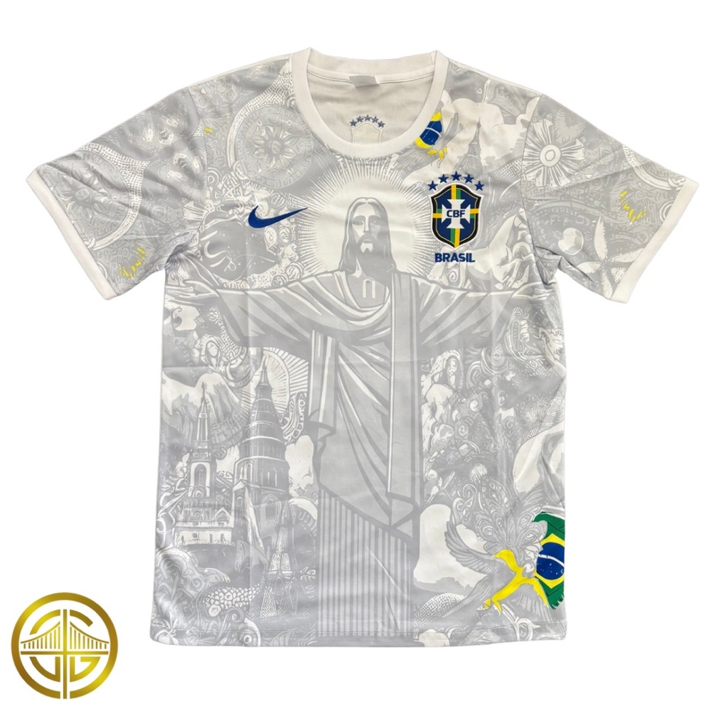 Brazil Jersey Jesus Christ Camiseta de Brasil 🇧🇷